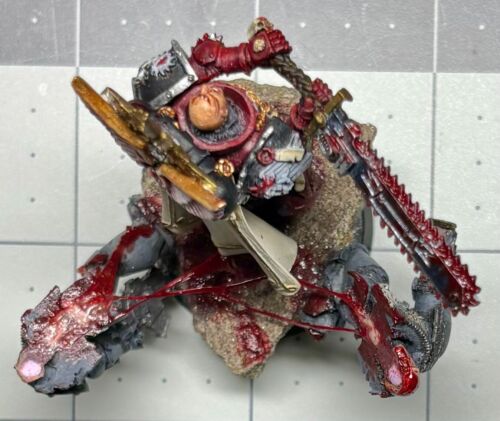 Warhammer 40k Space Marine Blood Angel Flesh Tearers Chapter Master GABRIEL SETH - Picture 3 of 4