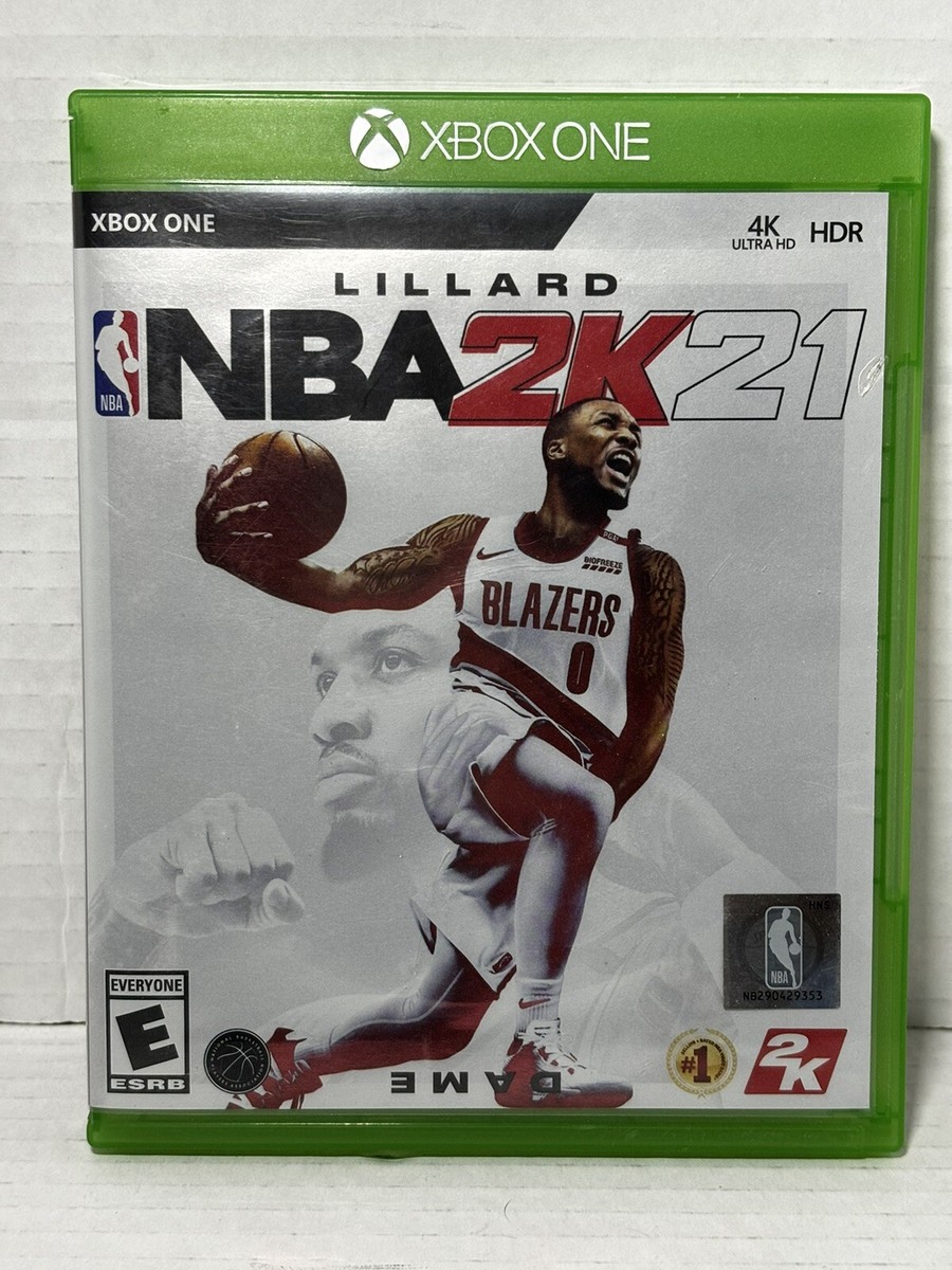 NBA 2K21 Microsoft Xbox One Basketball Video Game Damian Lillard