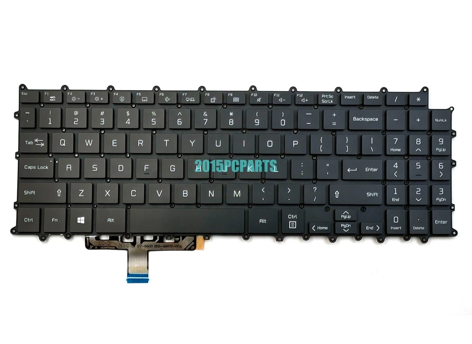 New for LG Gram 16Z90P 16ZD90P 16Z90PD 16Z90PC Keyboard Backlit US - Image 2 of 3