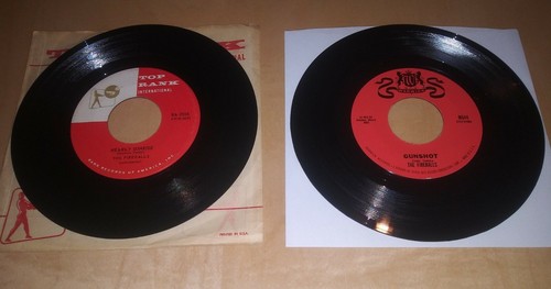 Lot of 2 Fireballs Warwick/Top Rank EX 45s Bulldog/Sunrise/Gunshot/Quite a Party - Picture 4 of 4