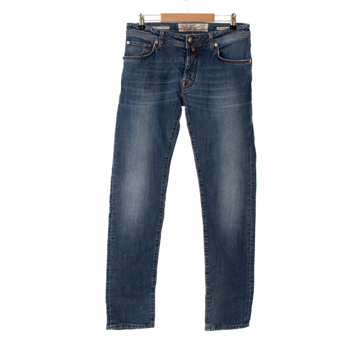 Herren JACOB COHEN 622 Comfort Blau Tailored Jeans Größe 33 