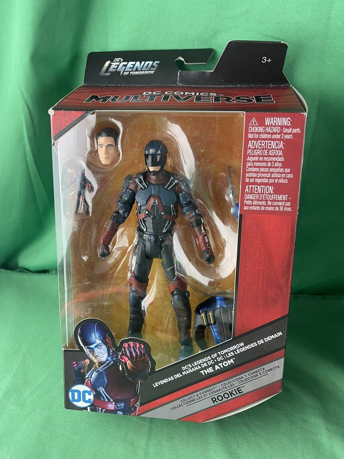 DC Multiverse Legends Of Tomorrow THE ATOM 6" Figure with Rookie BAF New in Box