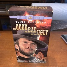 Good The Bad and the Ugly VHS 2-Tape Set 1998 Clint Eastwood. Like new