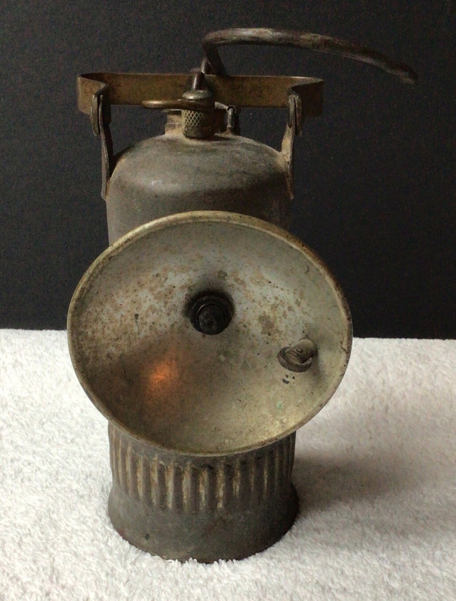 Vintage Dewar Mfg Co ITP Brooklyn NY Miners Lamp Lantern | eBay