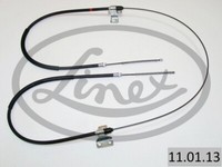 Linex 11.01.13 Handbremsseil L/R Hinten FüR FSO Polonez 3 1.4 1.6 1.9D