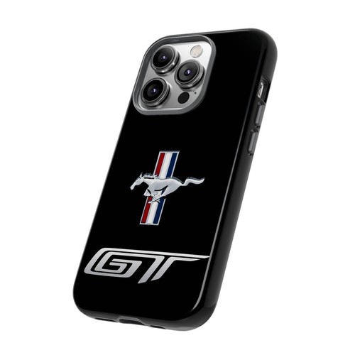 Black Tough Cases For iPhones, Samsung Galaxy Google Pixel Mustang GT Racing - Picture 65 of 210