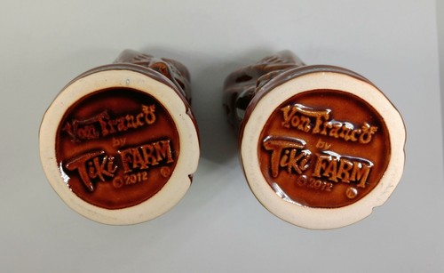 Set of 2 Appleton Estate Super Rare Limited Edition Tiki Mugs Cups FAST SHIPPING - Picture 12 of 12