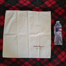 Salvatore Ferragamo Storage Drawstring Dust Bag - Beige - About 16" x 16"