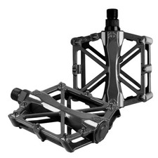 2Pcs Mountain Bike Pedals MTB Bicycle Flat Pedals 9/16'' Aluminum Sealed Bearing