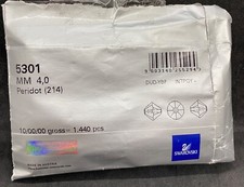 pack X 2300 Cristalli SWAROVSKI ORIGINALI 4mm BICONE BICONO PERIDOT no 720 1440
