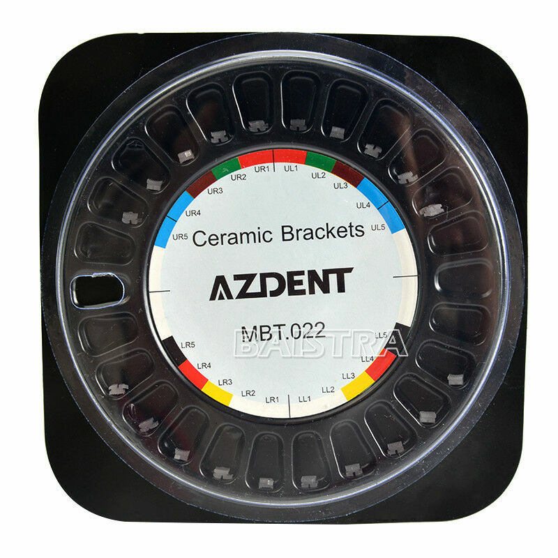 10 Kits De Brackets Dentaires En Céramique Roth 022 - Avec Crochets 345, 20 Pièces Par Kit