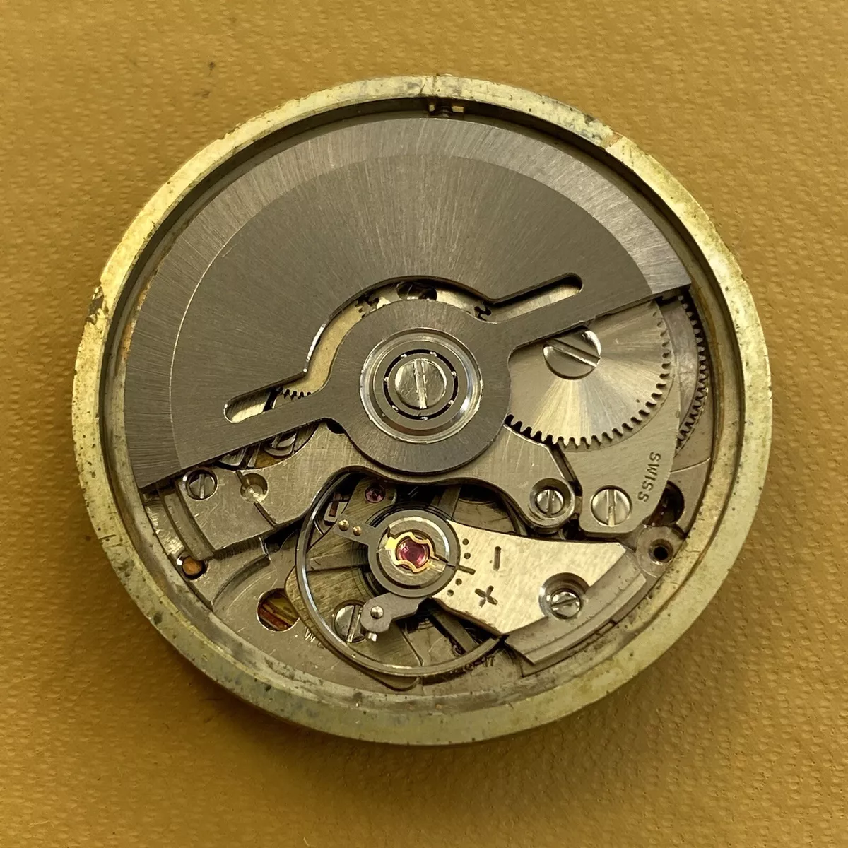 Vintage AS 1716 17 Automatic Watch Movement With Persona Dial And