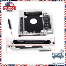 2nd Hard Drive HDD SSD Caddy for Dell Vostro 3700 3750 3400 3450 3500 3550 1220