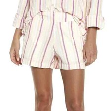 Gap Linen Pull On Elastic Waist Shorts NWT Large