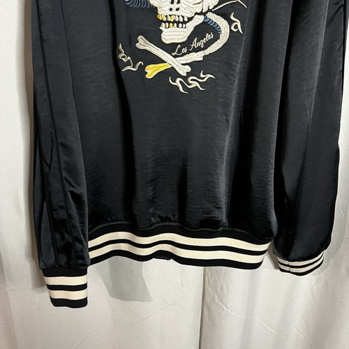 Superdry black and yellow skull jacket 2XL NWT - Picture 8 of 13