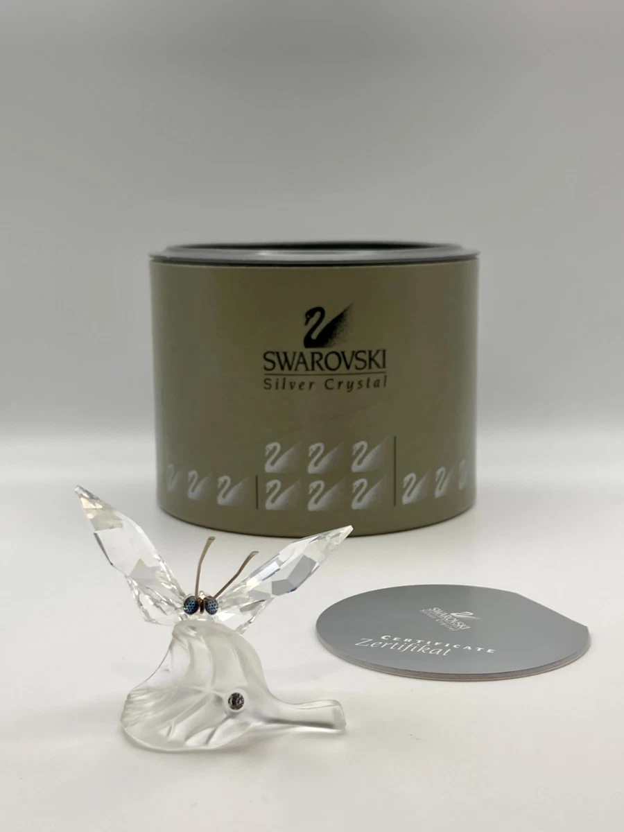 Swarovski Butterfly On Leaf for sale | eBay