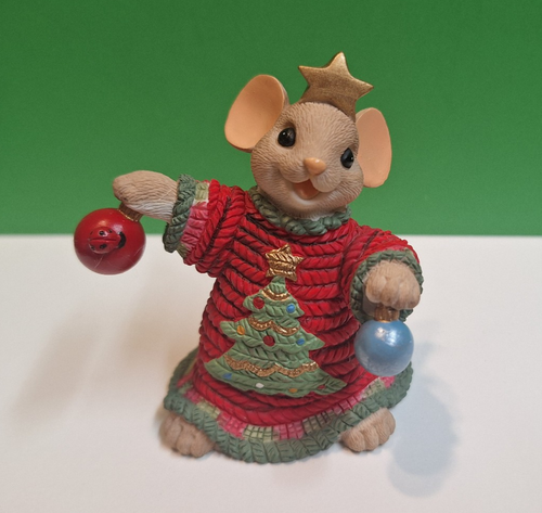 Charming Tails THAT'S ONE TREE-IFIC SWEATER Weihnachtsfigur - Bild 2 von 7