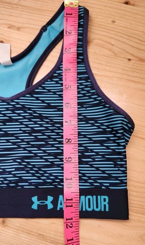 Womens M UNDER ARMOUR Compression Wireless Unpadded Racerback Bra - Picture 4 of 7