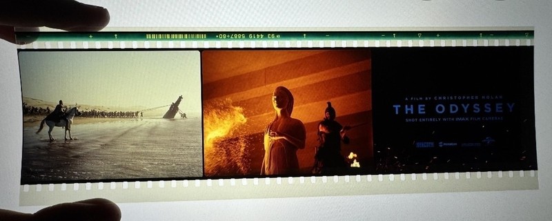 The Odyssey 2 70MM Limited Edition Film Strips: Christopher Nolan