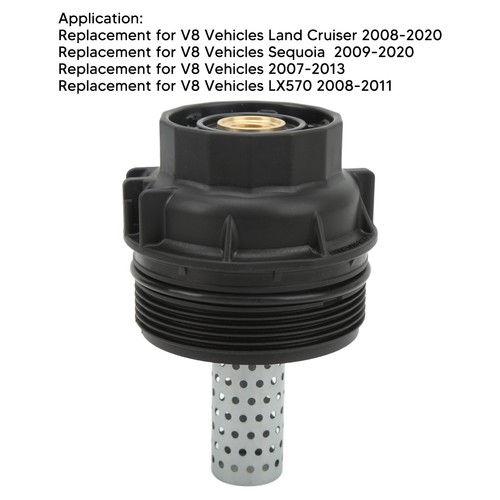 Engine Oil Filter Housing Cap 15620 0S010 Car Oil Filter Cap Replacement For LVE - Picture 18 of 22