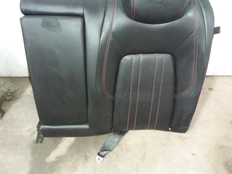 2017 MASERATI GHIBLI Driver Left Side Rear Seat Back Black Leather Trim NA 