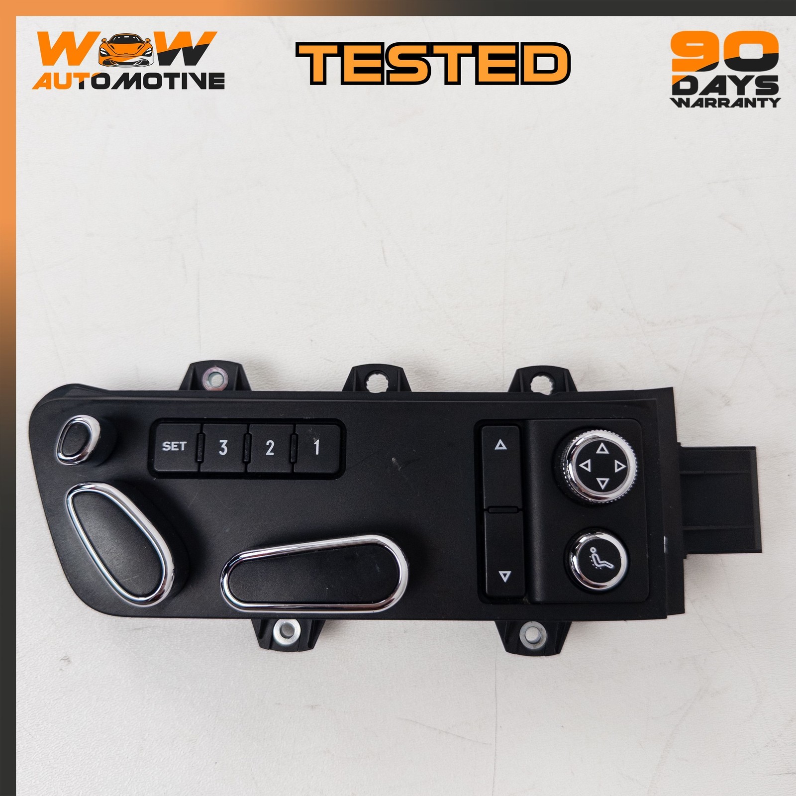 06-19 BENTLEY FLYING SPUR FRONT RIGHT SEAT ADJUSTMENT REGULATING SWITCH OEM
