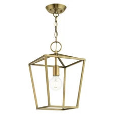 Livex Lighting - Devonshire - 1 Light Convertible Semi-Flush Mount in Coastal
