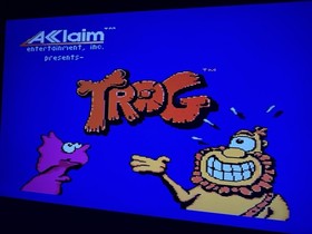 Trog! (Nintendo Entertainment System, 1991) NES Tested Authentic