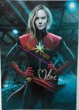 Brie Larson Autographed signed photo