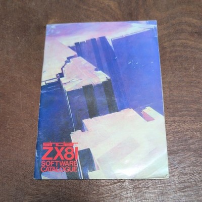 Sinclair ZX81 Software Katalog