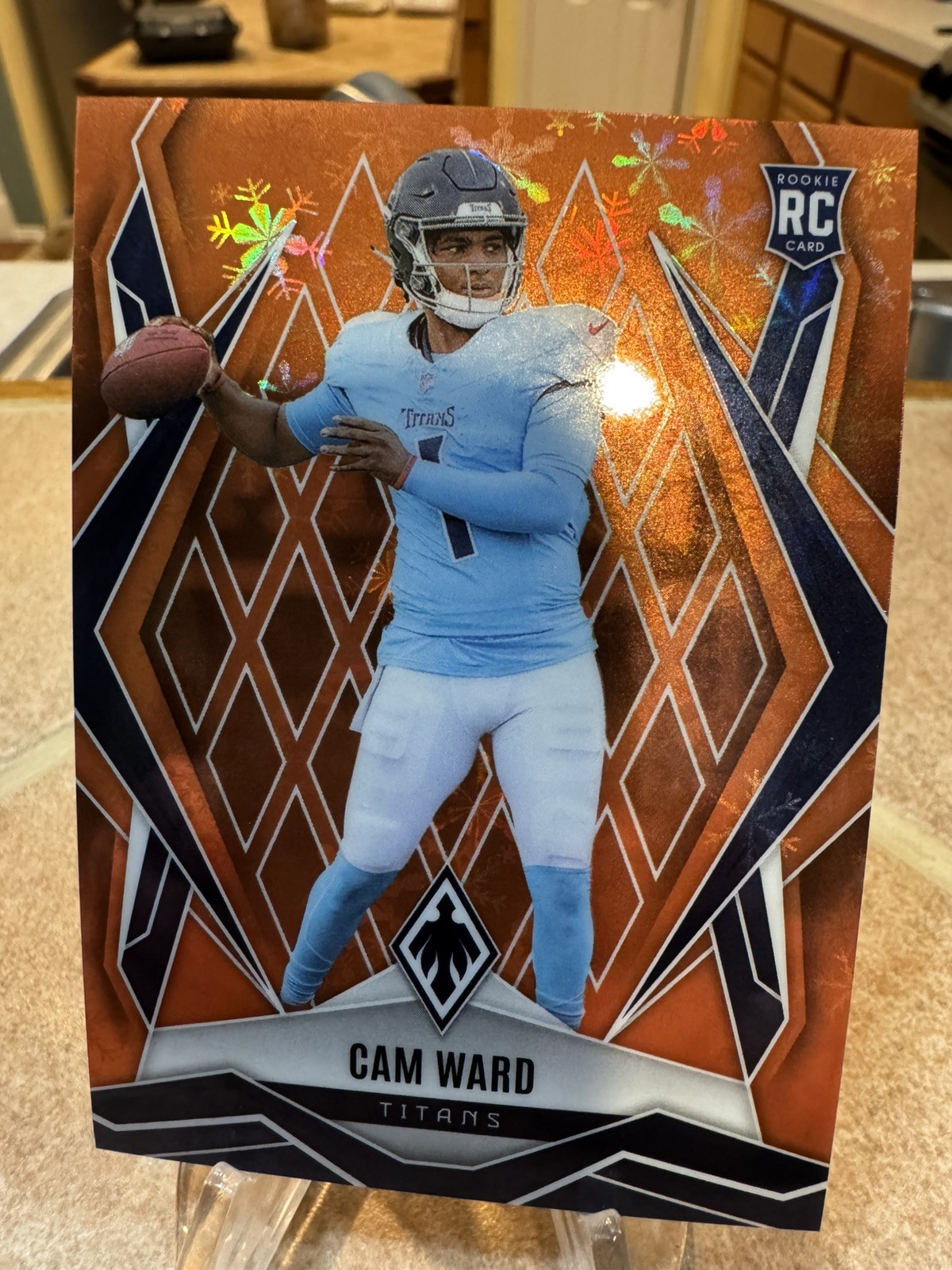 🔥💎 2025 Panini Phoenix Winter Rookie Cam Ward #194 Orange /99 Titans RC