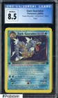 2000 Pokemo Team Rocket 1st Edition #8/82 Dark Gyarados Holo CGC 8.5 NM-MT+