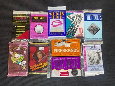 Adult Trading Card Variety Sealed Pack Lot
