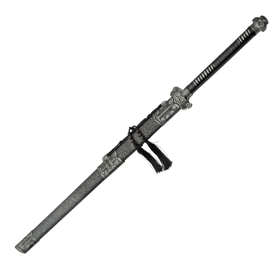 Espada occidental gris negra 42" Mist Walker hoja de acero inoxidable con vaina de madera Foto 2 de 4