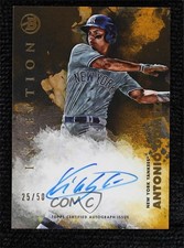 2021 Bowman Inception Gold Foil 25/50 Antonio Gomez #PA-AG Auto 03ox