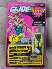 GI Joe Ninja Force Scarlett Action Figure 1992 Hasbro Vintage Toy NEW ON CARD