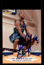 Signed Basketball Card Auto Wayne Ellington 2009-10 Panini #378 Timberwolves