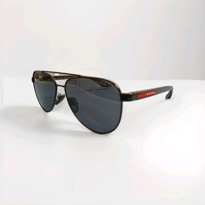 PRADA Linea Rossa SPs 05M Sonnenbrille Schwarz Herren Neu Original Made In Italy