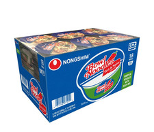 Nongshim Hot Spicy Beef Ramen Bowl 3.03oz 18ct Instant Noodles
