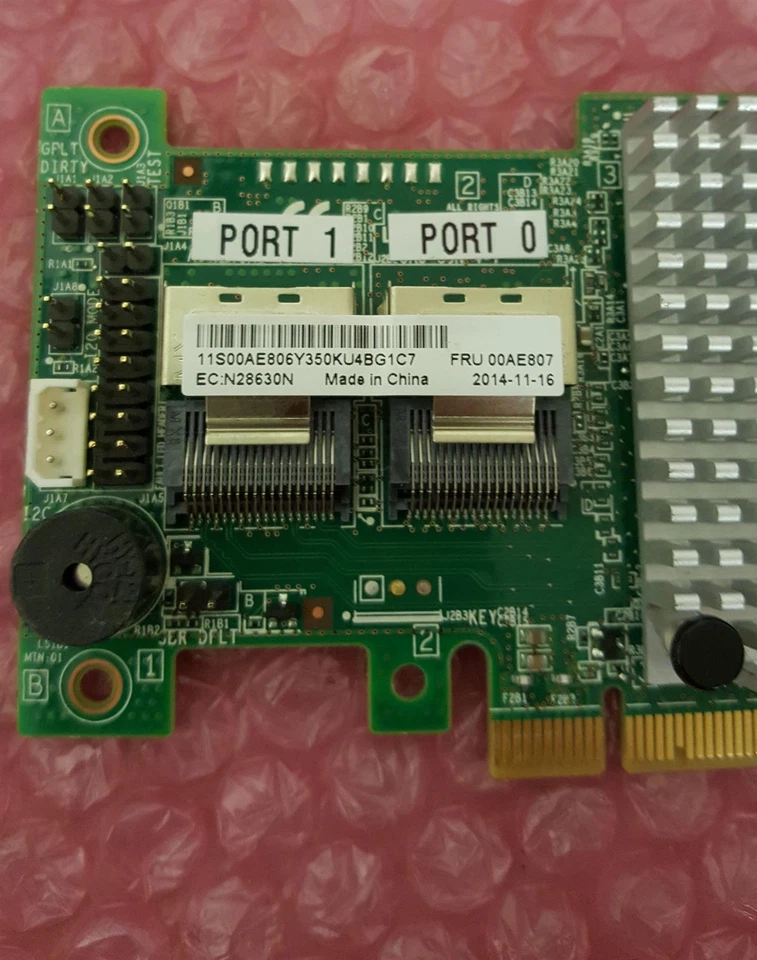 IBM ServeRaid M5110 SAS SATA Controller Card Without Bracket 00AE807 - Image 2 of 4