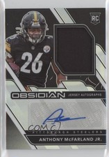 2020 Panini Obsidian Rookie Jersey Autos 70/150 Anthony McFarland Jr Auto 0f2i