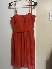 Nine West Women’s Coral Red Summer Dress Size 6
