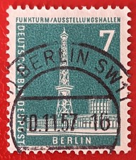 Berlin Michel Nr. 142 Gestempelt (1956) Berliner Stadtbilder