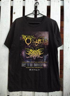 BORN OF OSIRIS and SIGNS OF THE SWARM Tour T Shirt Full Size S-5XL
