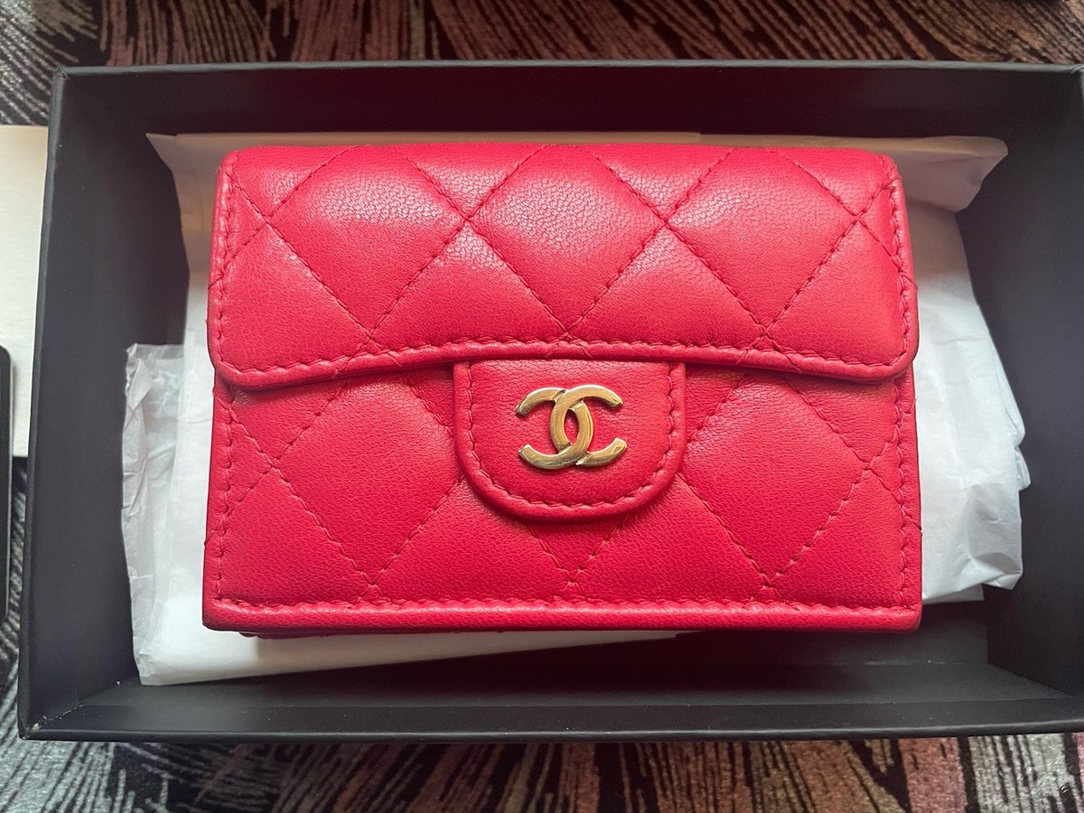 Chanel Classic Small Flap Wallet | eBay