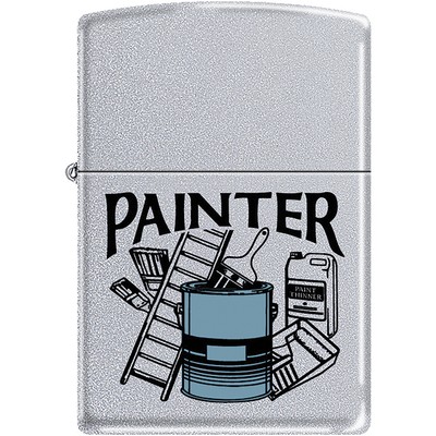WORK SERIES Design PAINTER Tray PAINT Can THINNER Nap BRUSH Ladder ZIPPO Lighter