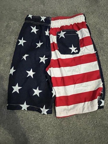 Children’s Place Sport, Red,White, And Blue, USA flag Swimsuit, Size Youth Large - Picture 3 of 3