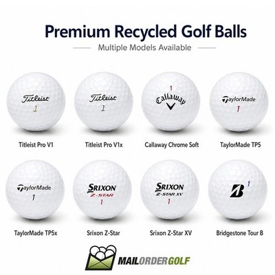 Gebrauchte Golfbälle Grade A Titleist Callaway TaylorMade Premium Mixed Lake Balls