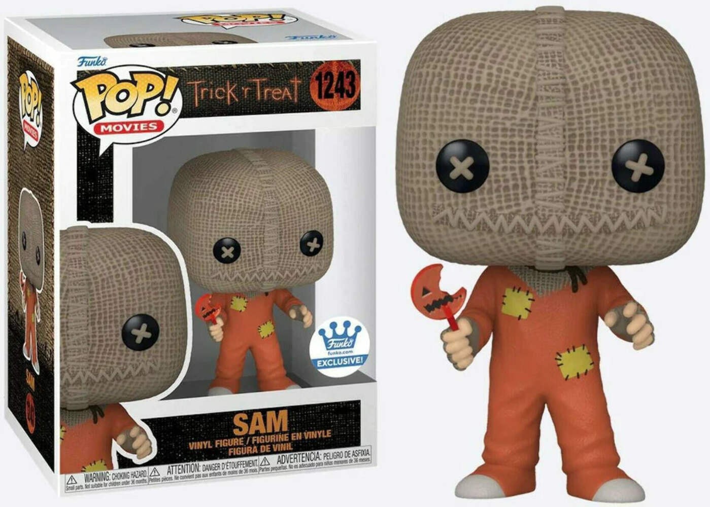 Funko POP! Trick Or Treat Sam Funko Shop Exclusive Vinyl Fig