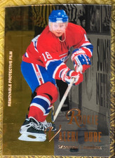Valeri Bure Rookie Card #131 1995-96 Select Certified - Montreal Canadiens